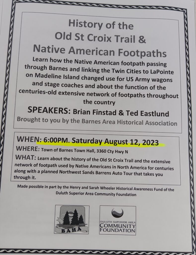 History of Old St. Croix & Native American Footpaths